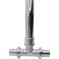 Т-образный тройник для подключения радиатора РОСТерм 16х15х16 250 FT161516