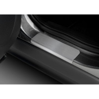Накладки на пороги Rival для Ford Kuga 2013-2016 2016-н.в, нерж. сталь, 4 шт. NP.1806.3