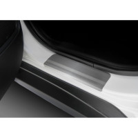 Накладки на пороги Rival для Mitsubishi Outlander 2015-н.в., нержавеющая сталь, 4 шт. NP.4006.3