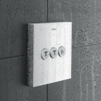 Вентиль HANSGROHE 15764000 Select запорный/переключающий на 3 потребителя 00000031343