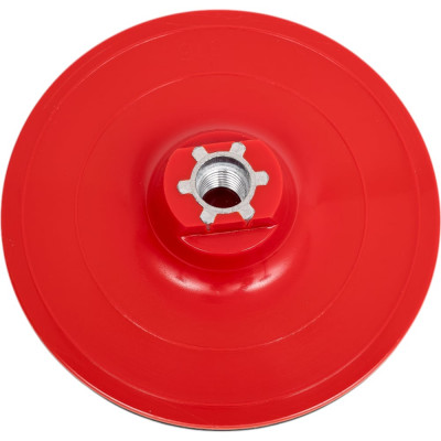 Оправка ребристая (125 мм; М14; особо жесткая) для нетканых кругов RoxelPrо 121943