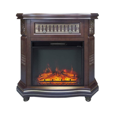 Каминокомплект InterFlame Джессика ЕС с Foton 23 LED F/X венге золотой патиной Джессика с Foton23 венге ЗП