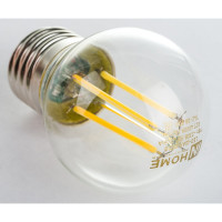 Светодиодная лампа IN HOME LED-ШАР-deco 9Вт 230В Е27 4000К 810Лм прозрачная 4690612026282