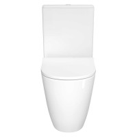 Комплект: напольный безободковый унитаз VITRA Sento Rim-ex Open-Back 9830B003-7204