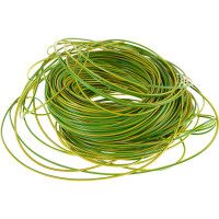 Монтажный гибкий провод Top Cable 1Х1 желто-зеленый TOPFLEX H05V-K ПВ3 131V001.R100(100м)