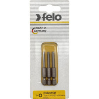 Биты Industrial 3 шт, T10/T15/T20, 50 мм, в блистере Felo 03693116