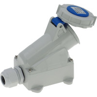 Настенная розетка INPIN 16A/230V/1P+N+E/IP67 CA1192