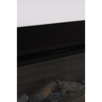 Каминокомплект ELEKAM bolton с очагом pulsar 38 белый с черным 100045