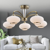 Люстра Rivoli Avarice 2077305 5 х Е27 60 Вт классика Б0055608