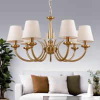 Люстра Rivoli Carissa 2073307 7 х Е14 40 Вт классика Б0055522