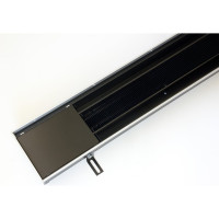 Внутрипольный водяной конвектор KVZ без решетки KVZ-180-70-1400-UA