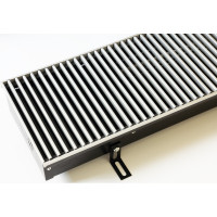 Внутрипольный водяной конвектор KVZ с решеткой KVZ-230-80-2000-UA/RRA-230-2000-A