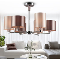 Люстра Rivoli Ebony 2081306 6хЕ14х40 Вт классика Б0055618