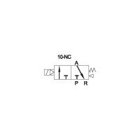 Пневмораспределитель 3/2 3V210-08-NC-DC24V G1/4" NBPT 57643