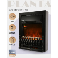 Электрокамин PLANTA PFP-FS400 черный PFP-FS400-black