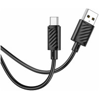 Кабель Usb Hoco x88 gratified type-c, 3а, 1м, tpu (черный) 0L-00056443