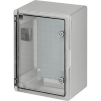 Навесной пластиковый бокс TDM ELECTRIC ЩМП-0-4, прозрачная крышка, abs, ip65, от -45 до +75 с,(400x300x210) SQ0933-0223