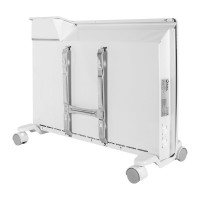 Конвекторный электрический нагреватель воздуха QUATTRO ELEMENTI QE-1500KME (0,75/1,5 кВт, с эл.блоком управления, ТЭН монолит.) 915-465