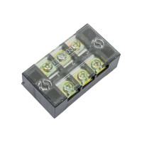 Клеммная винтовая колодка Pro Legend с крышкой, 6 контактов, М4, 35 А, 600 В, 8 AWG, 10 мм2 PL3840