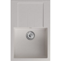 Мойка MIXLINE ml-gm31 с крылом, белая (331), 770x500x190 мм new 552193