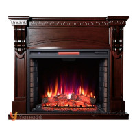 Каминокомплект InterFlame Мюнхен ЕС с Antares 33 LED Q F/X темный дуб