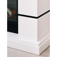 Каминокомплект ELEKAM caskade с очагом pulsar 60 белый 100123