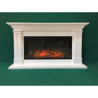 Каминокомплект InterFlame Честер Фотон 42 Foton42 белый