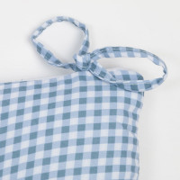 Сидушка на стул Этель "Клеточка" 40x40 см, цвет синий, 100% полиэстер 7810960