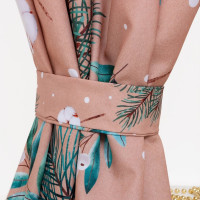 Комплект штор для кухни Этель Fir branches с подхватами, 145x180 см, 2 шт, габардин 7868978