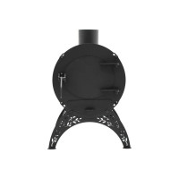 Печь-буржуйка Геликон vita мини + комплект конвекторов мини 11-001-41200