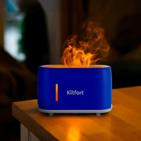 Увлажнитель-ароматизатор воздуха Kitfort бело-синий КТ-2887-3