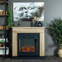 Портал Royal Flame BERGEN STD под классику (дуб галифакс) разборный 64952406