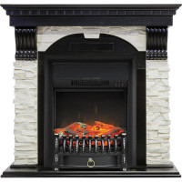 Портал Royal Flame Dublin арочный сланец белый (венге) 64879238