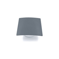 Вентилятор со съемной панелью в сборе ВИЕНТО LUNA Серия SFERA, O100, пластик, графит, шарикоподшипник LUNA SF 100gray