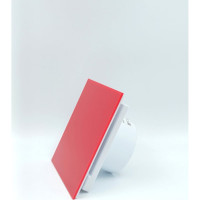 Вентилятор со съемной панелью в сборе ВИЕНТО LUNA Серия GORIZONT O100, пластик, красный , шарикоподшипник LUNA GZ 100red