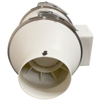 Вентилятор канальный осевой Naveka VO(AC1)- 100 с пультом (2 скорости) УН-00009157