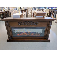 Каминокомплект InterFlame Лорд Ареал50 Freespace 50 темный дуб