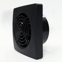 Накладной вентилятор Floxy 100 Black (короткий патрубок) Seicoi 21-0005-128