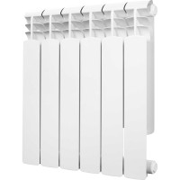 Электрический секционнный радиатор отопления ООО "ГЕЛЕОС" ГЕЛЕОС (6 секции, 0.72 кВт, 220В, до 12м2) ГР-6