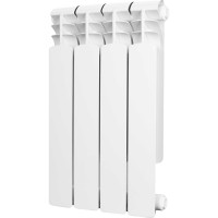 Электрический секционнный радиатор отопления ООО "ГЕЛЕОС" ГЕЛЕОС (4 секции, 0.48 кВт, 220В, до 6м2) ГР-4