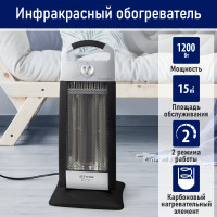 Инфракрасный обогреватель STINGRAY ST-IH1086A черный/серебро 41536