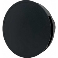 Круглый вентилятор VENTFAN.RU Solar100 с пластиковой черной панелью и обратным клапаном, D100мм Solar100 PVC Black