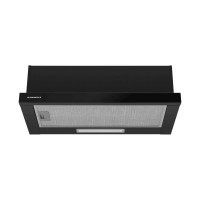 Кухонная вытяжка MAUNFELD чёрное стекло Clyde 60 Glass Black