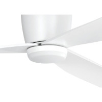 Вентилятор с подсветкой EGLO LERICI,12W(LED),H242,O1320,сталь,бел.мат./акрил, молоч. 35087