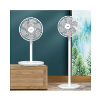 Вентилятор напольный с регулируемой высотой ZDK 300B, белый FAN300B