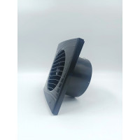 Вентилятор осевой, вытяжной ВИЕНТО 240 м³/ч, черный 125С STILL black