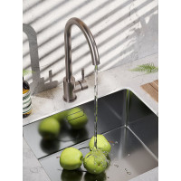 Cмеситель для кухни ORANGE Steel никель M99-005ni