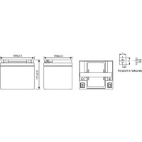 Аккумулятор для ИБП WBR GPL12400 12В, 40 Ач УТ-00000235