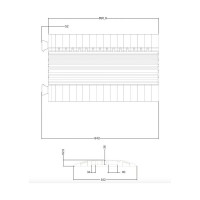 Напольный кабель-канал Adam Hall Defender MIDI 4C 4х-канальный 85301