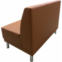 Секция дивана Мягкий офис Холл двухместная паприка ХЛ601ПП